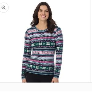 CuddlDuds Fleecewear Top M  NWT